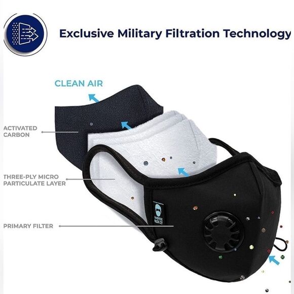 CAMBRIDGE MASK CO PRO CHURCHILL Size  Large • NEW IN BOX & SEALED • - Picture 5 of 11